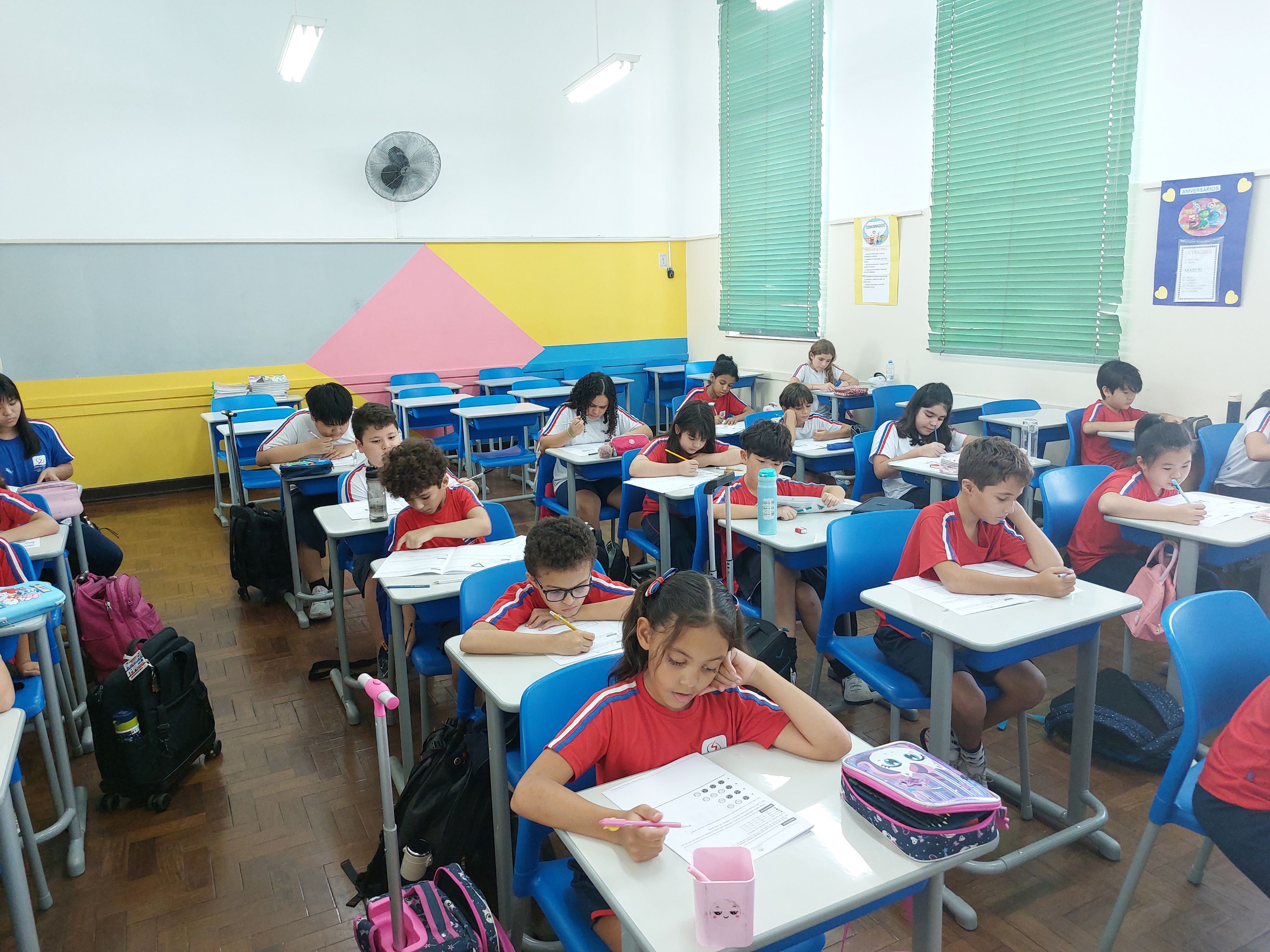 Turmas do 5º Ano realizam Simulado para monitoramento do desempenho escolar
